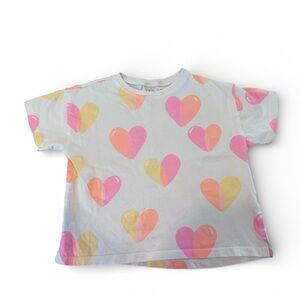 Zara Heart Toddler Shirt